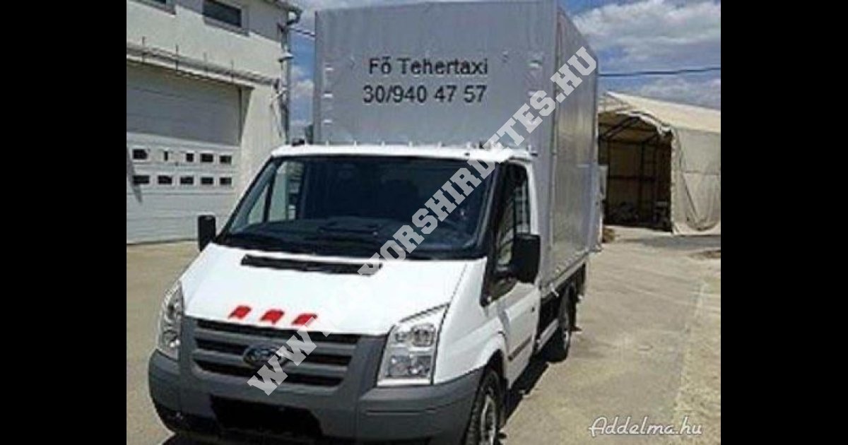 Áruszállítás, FŐ-TEHERTAXI FUVAR, költöztetés, árufuvarozás 