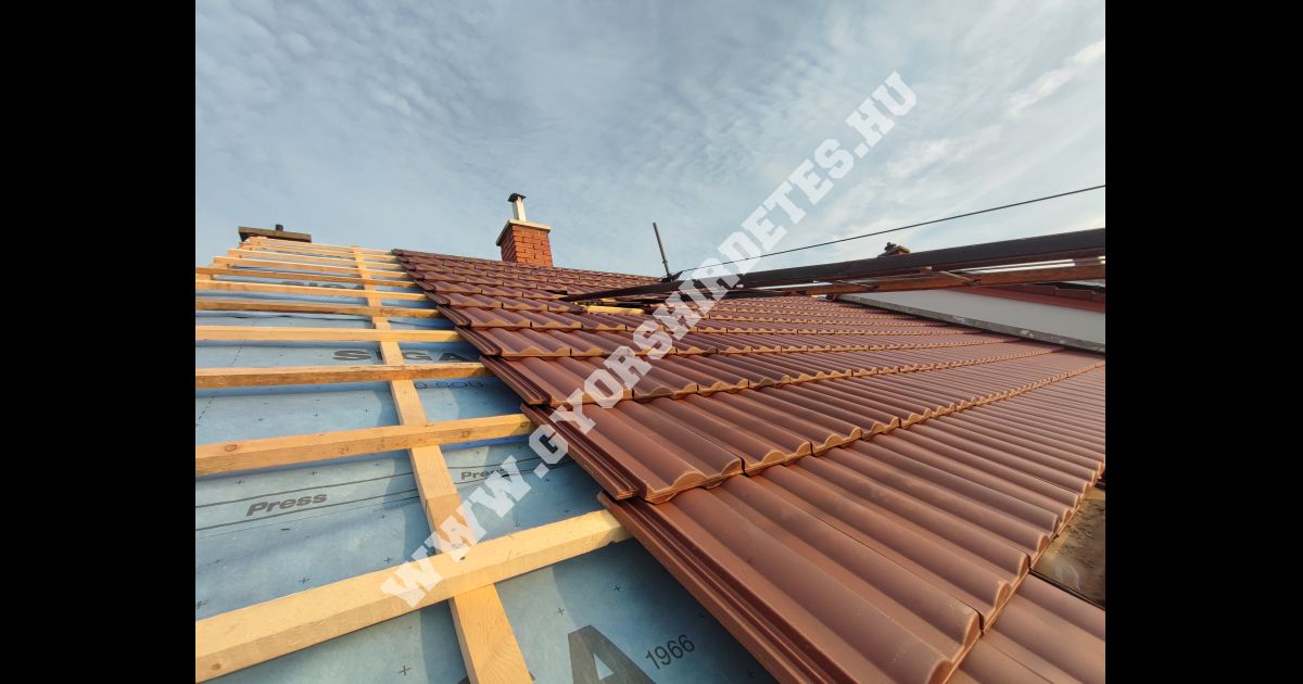 Új tető építése Nice Roof Hungary kft